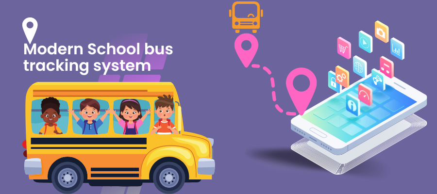 Modern School bus tracking system