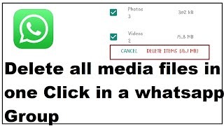 Clean WhatsApp Media Files