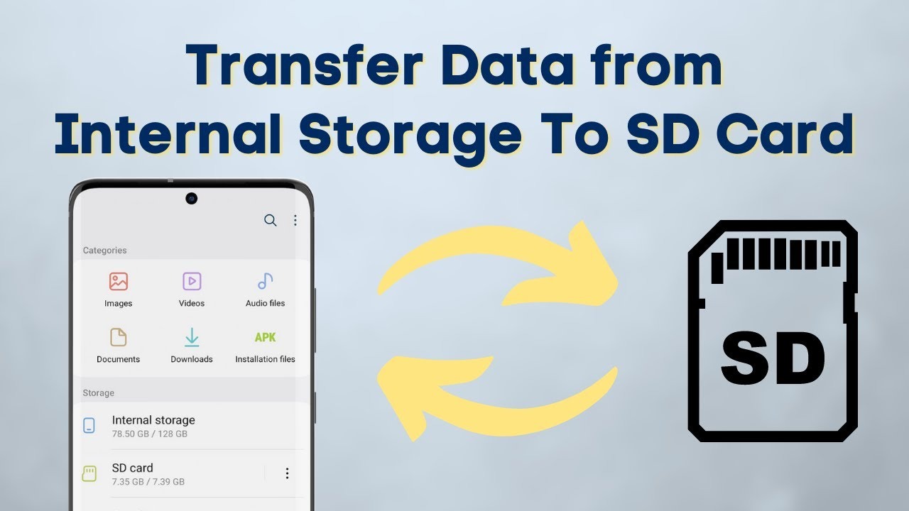 Shift Movable Files to SD Card